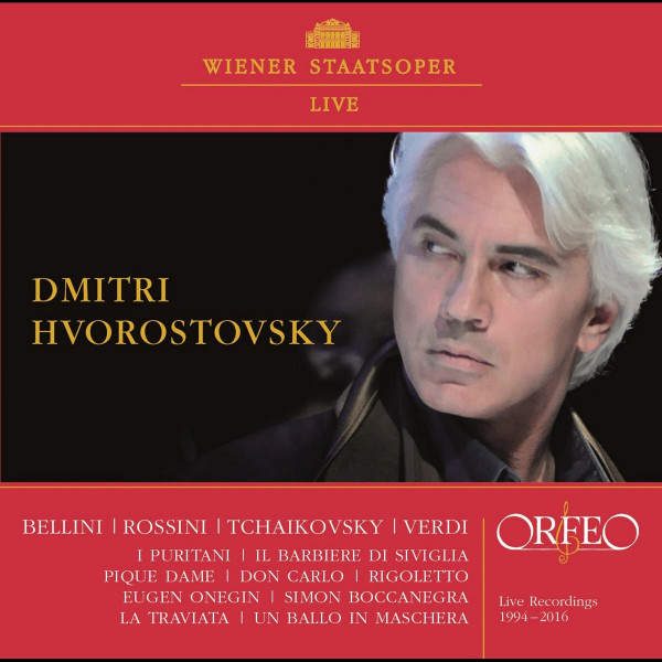 CD Dmitri Hvorostovsky — Weiner Staatsoper Live: Bellini/ Rossini/ Tchaikovsky/ Verdi фото