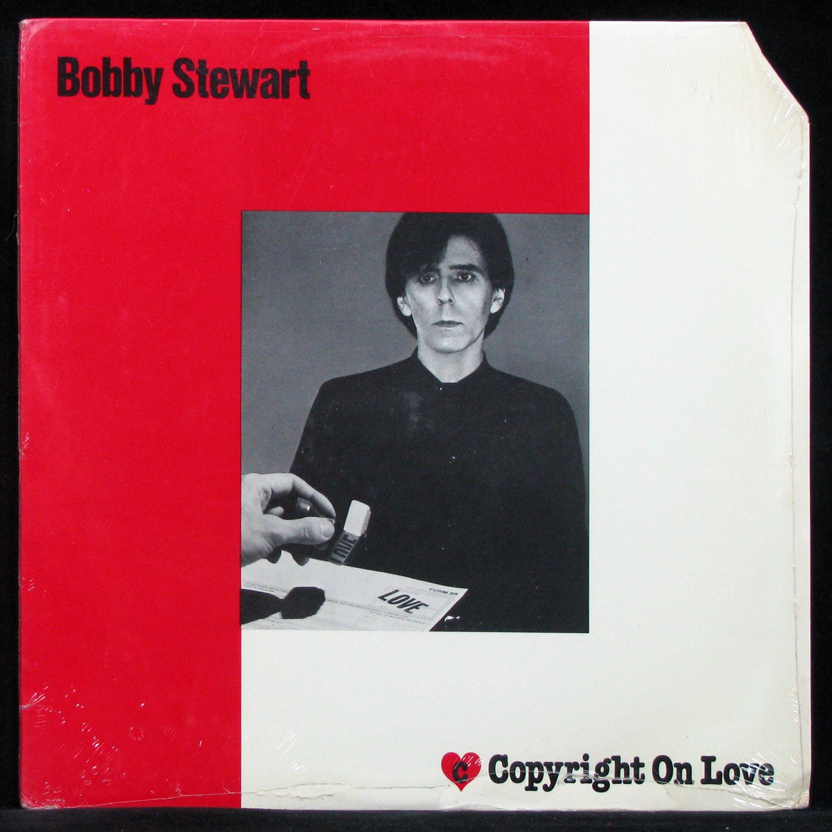 LP Bobby Stewart — Copyright On Love (sealed original) фото