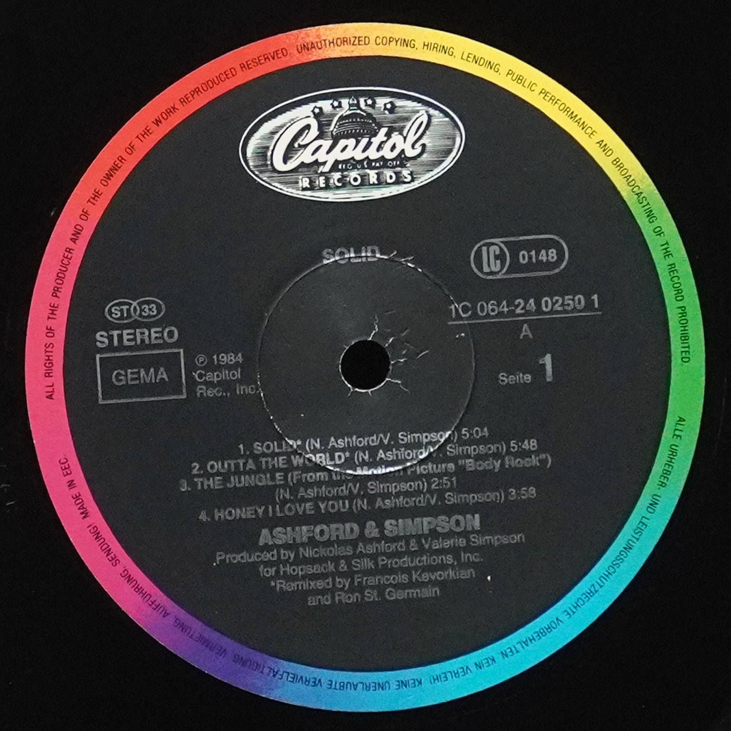 LP Ashford & Simpson — Solid фото 2