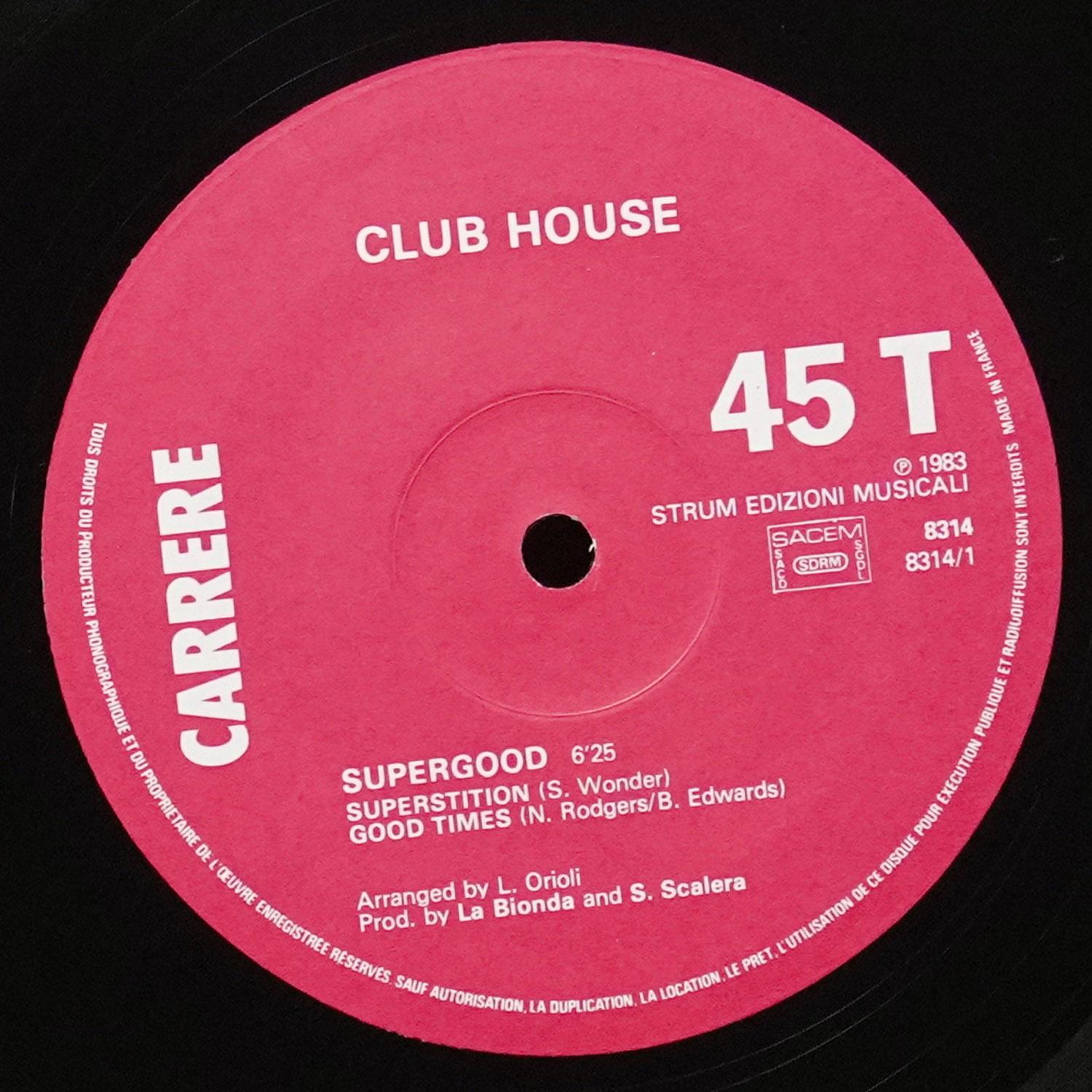 LP Club House — Superstition / Good Times (макси сингл) фото 2