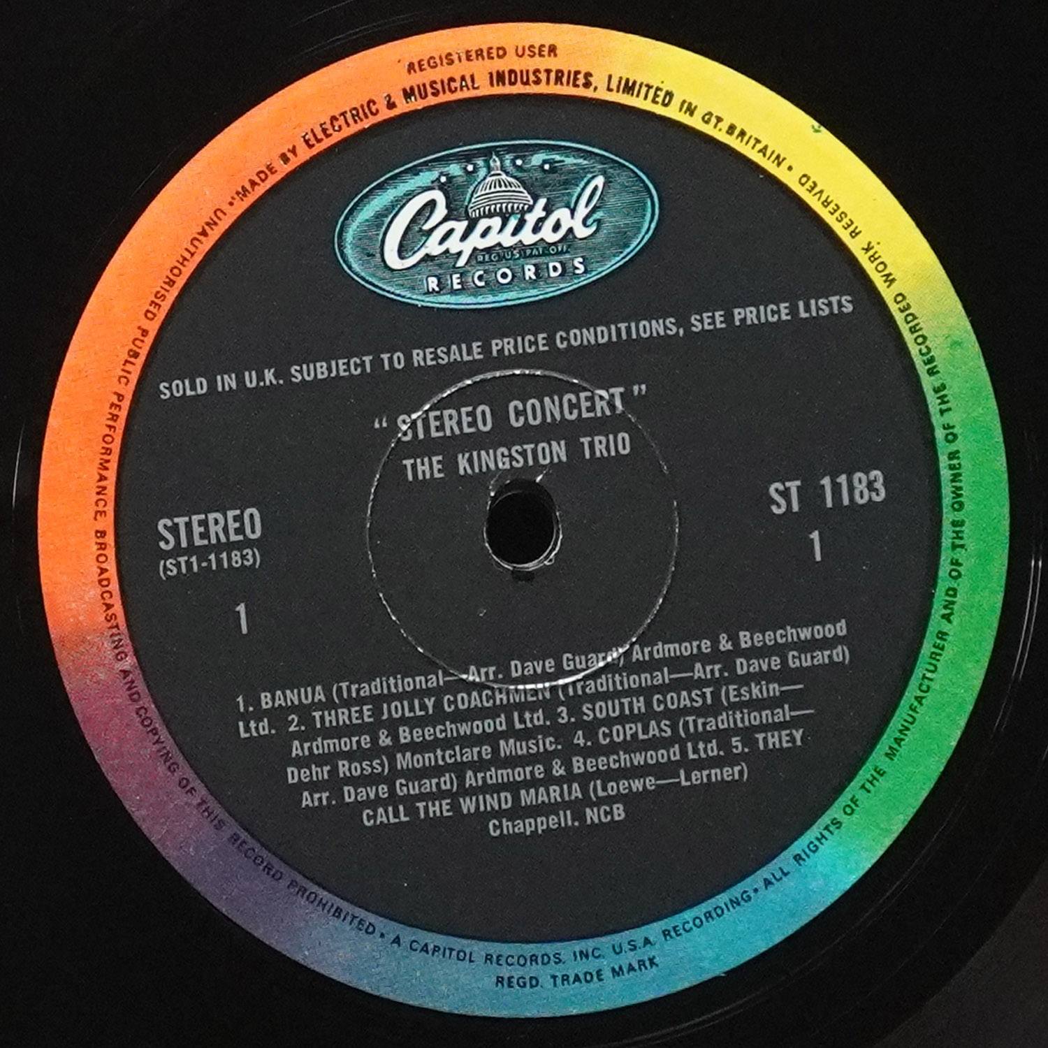 LP Kingston Trio — Kingston Trio фото 2