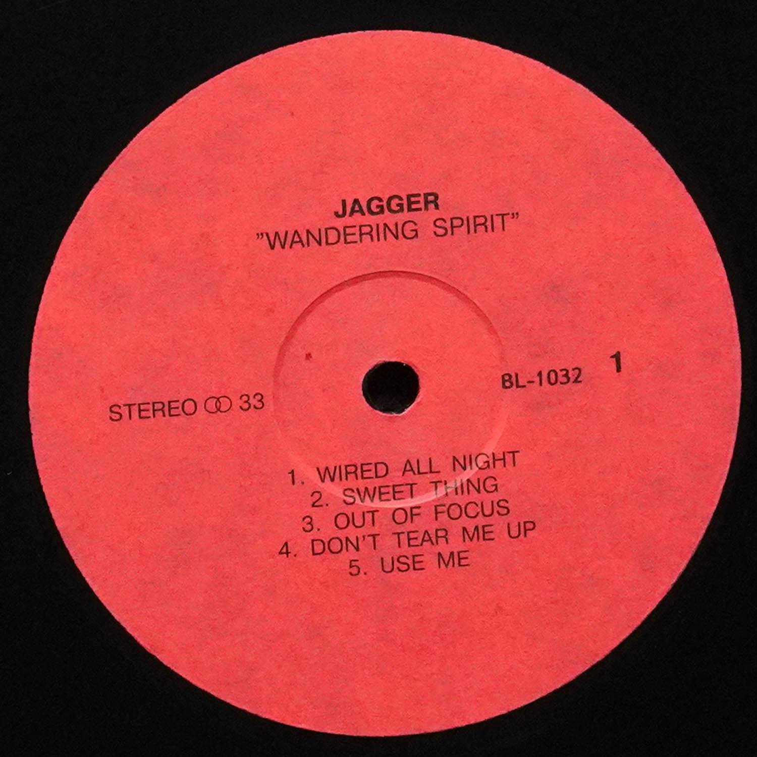 LP Mick Jagger — Wandering Spirit фото 2