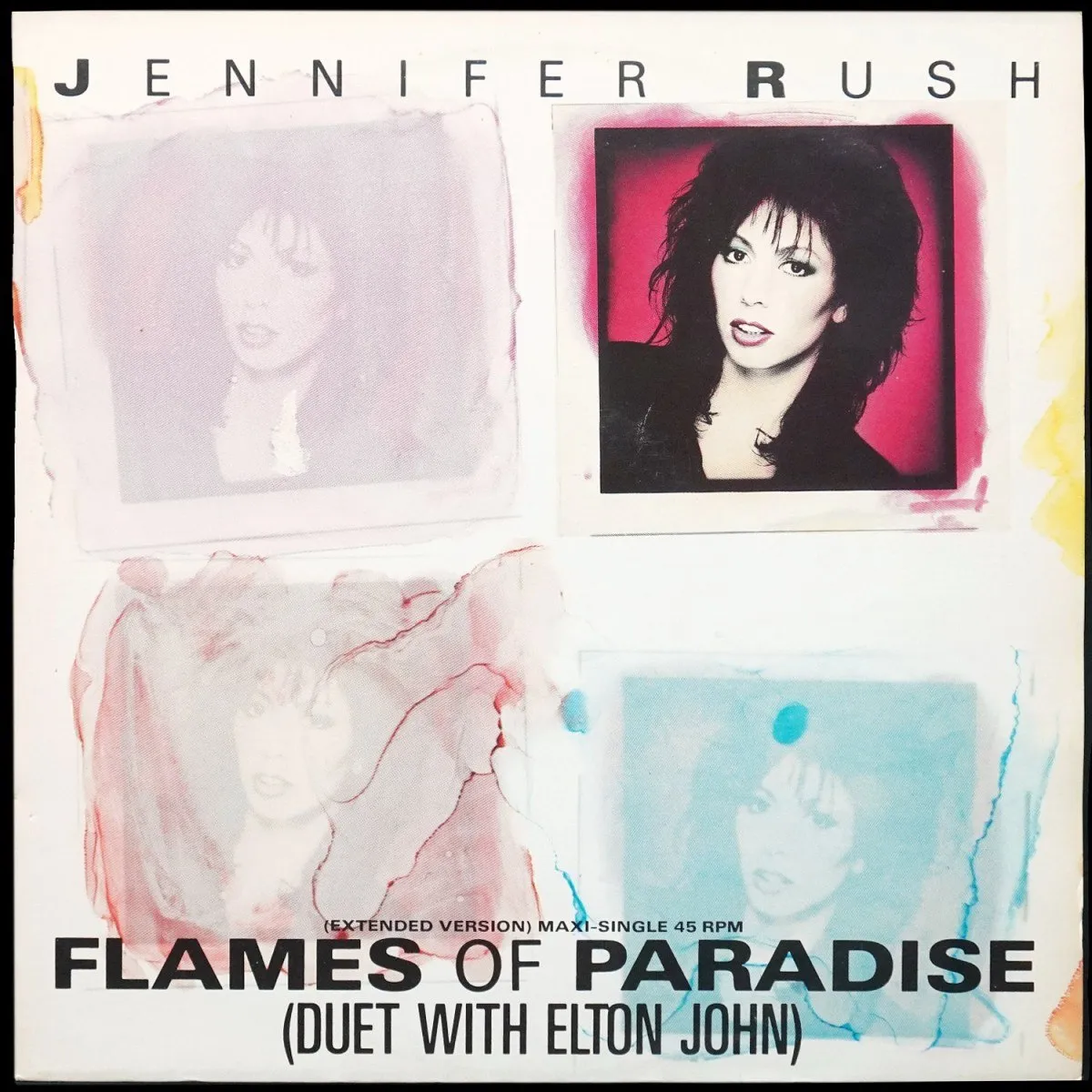 LP Jennifer Rush — Flames Of Paradise (макси сингл) фото