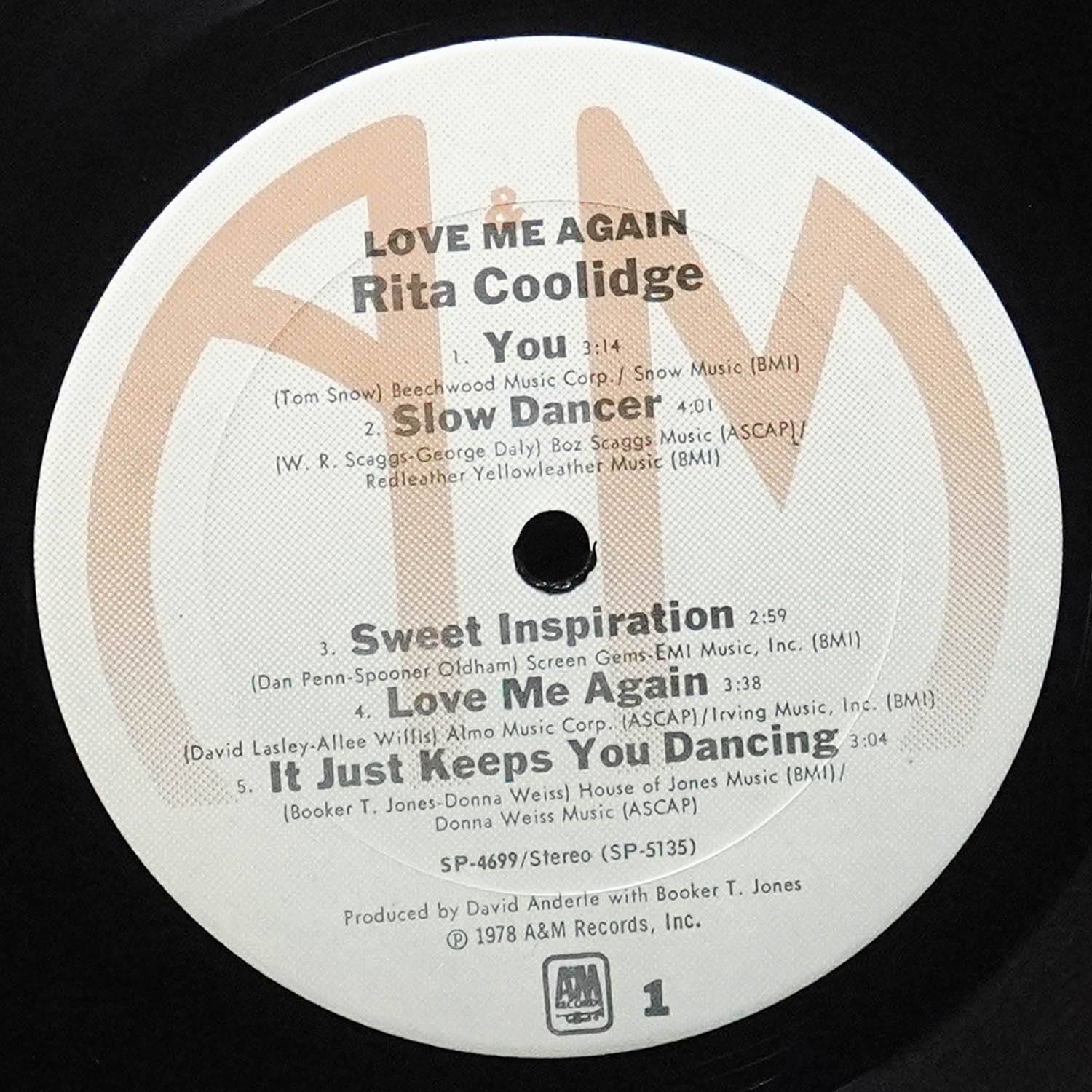 LP Rita Coolidge — Love Me Again фото 2
