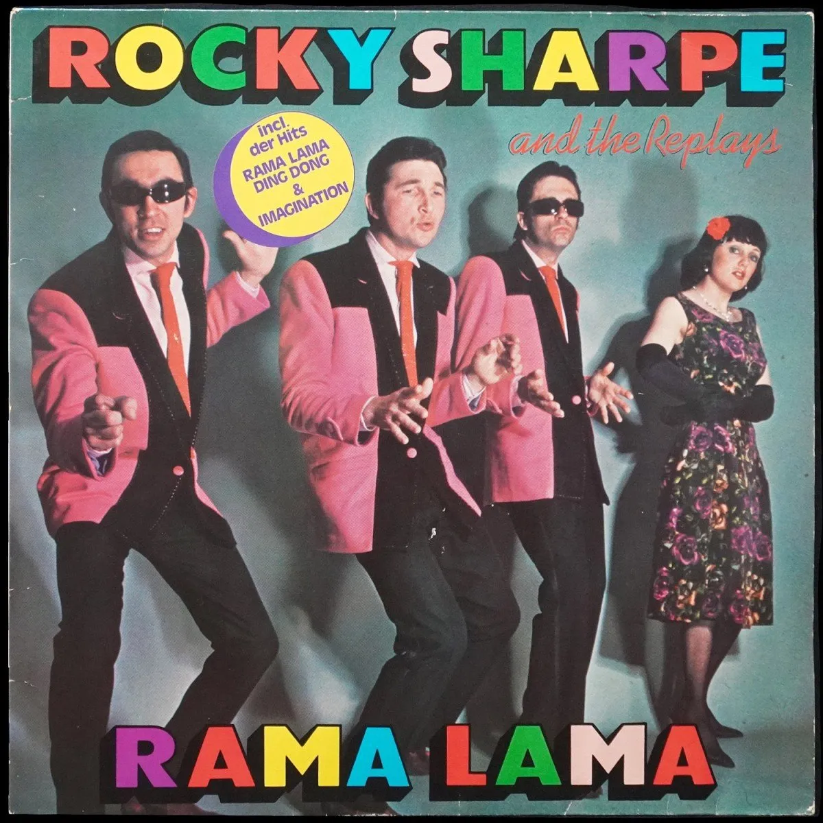LP Rocky Sharpe & The Replays — Rama Lama фото