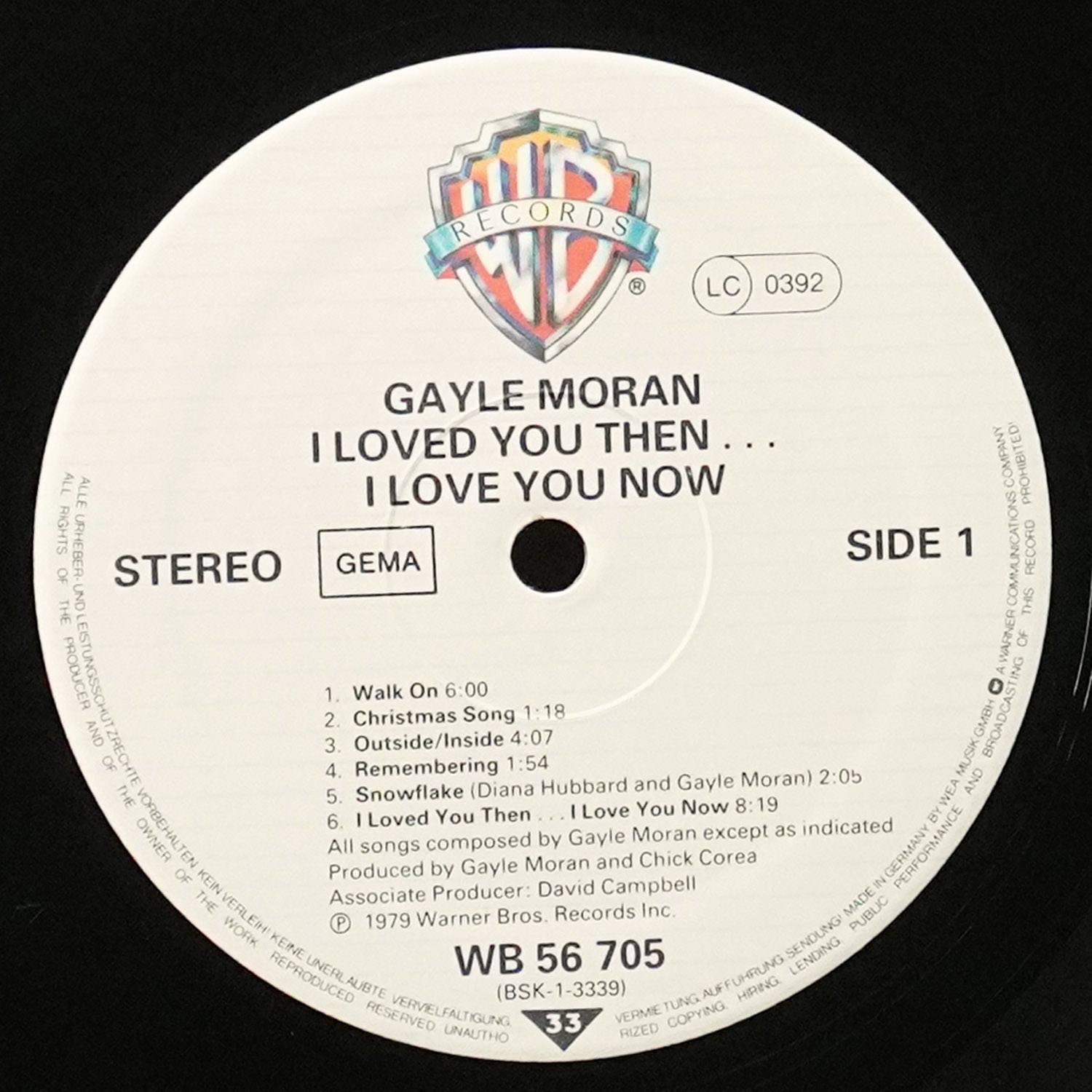 LP Gayle Moran — I Loved You Then...I Love You Now фото 2