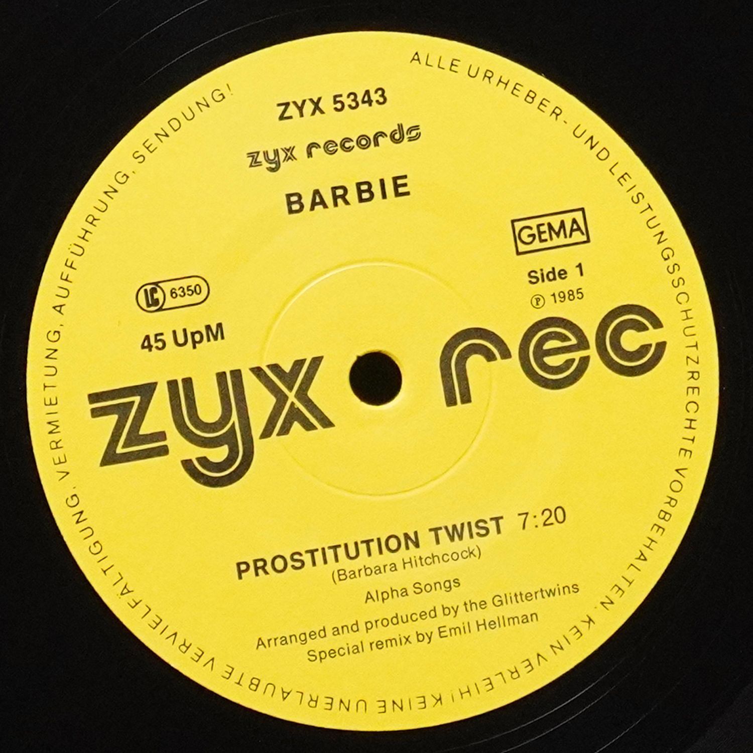 LP Barbie — Prostitution Twist (макси сингл) фото 2