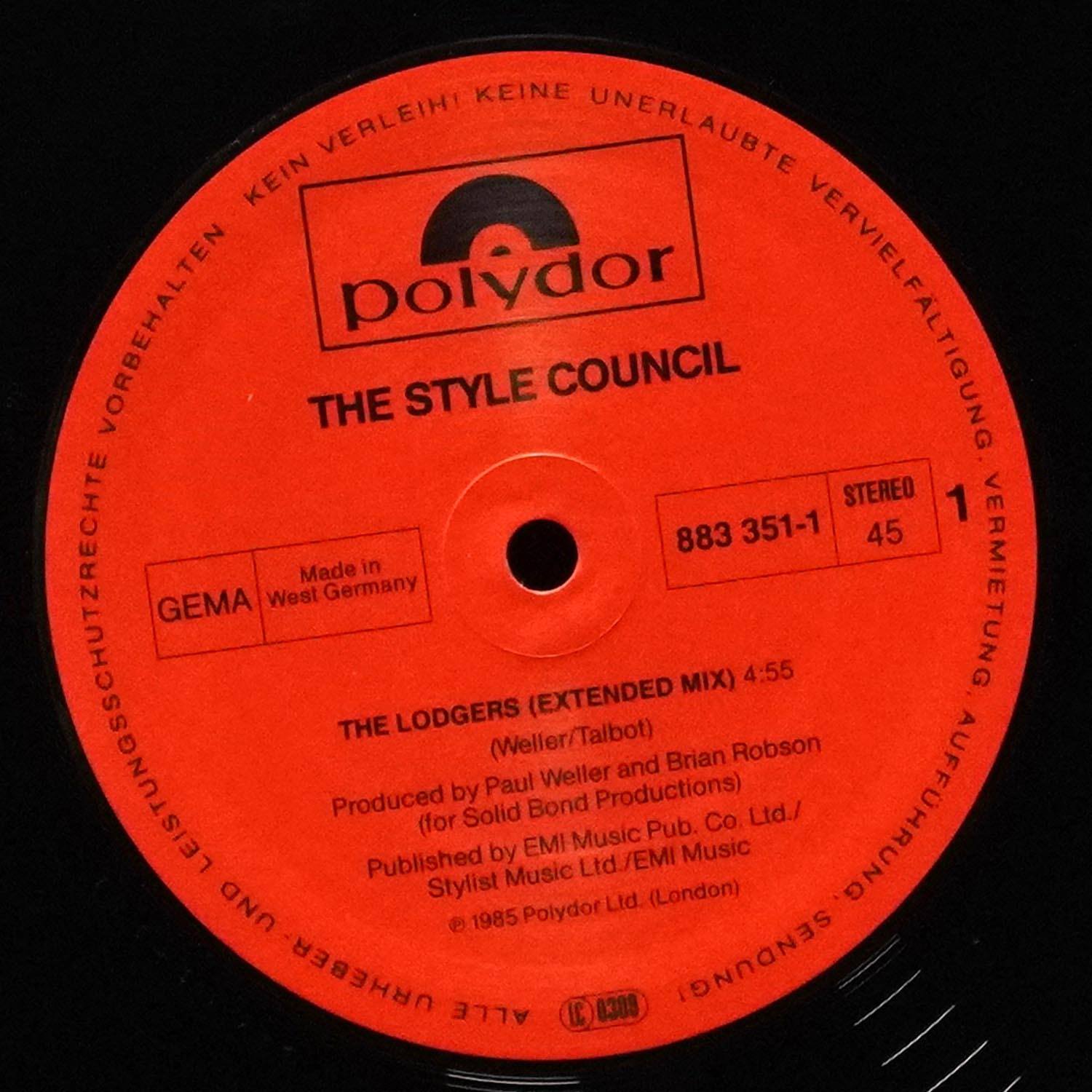 LP Style Council — Lodgers (maxi) (макси сингл) фото 2