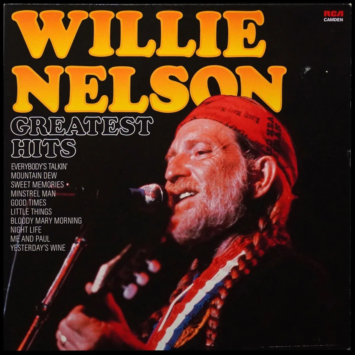 LP Willie Nelson — Greatest Hits фото