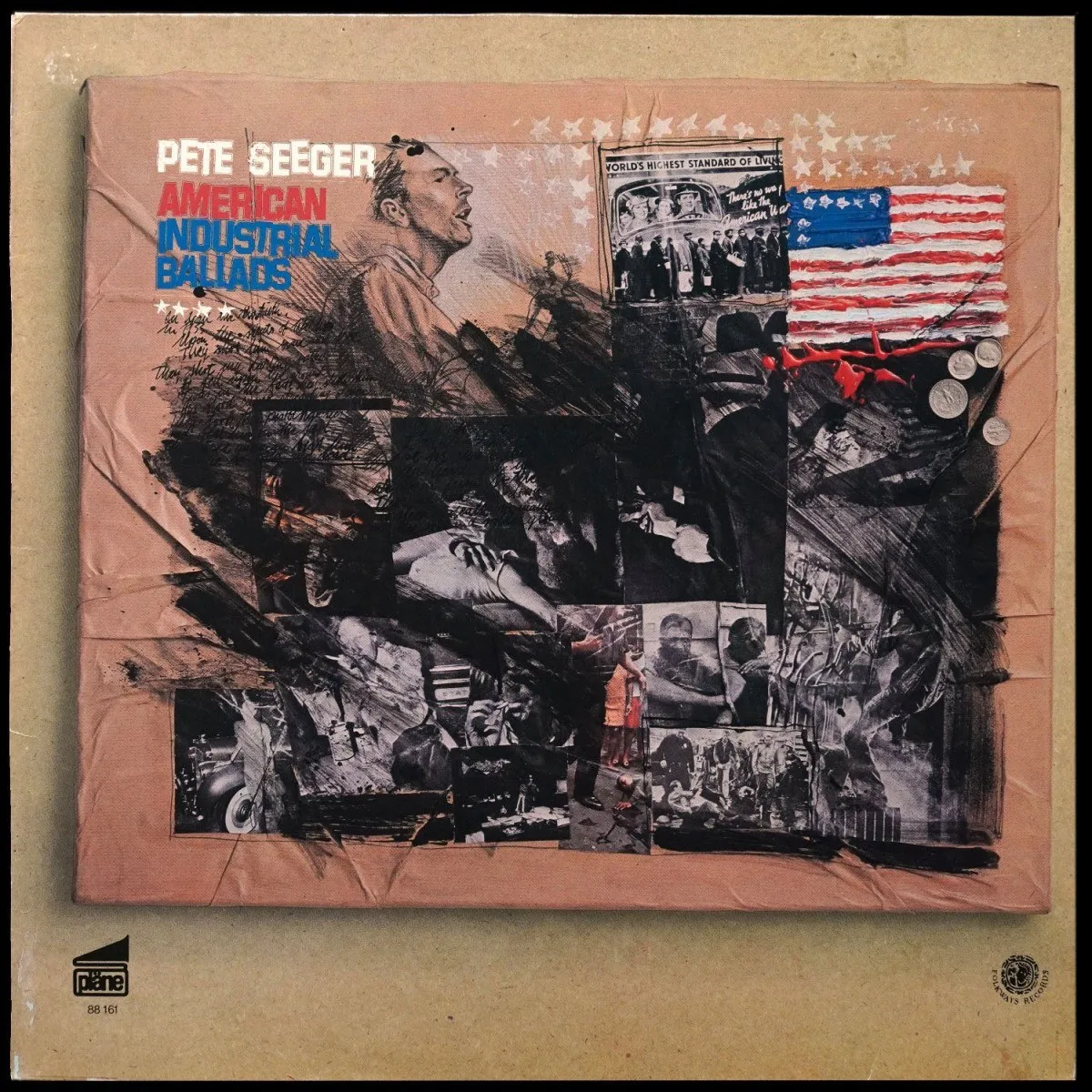LP Pete Seeger — American Industrial Ballads (+ буклет) фото