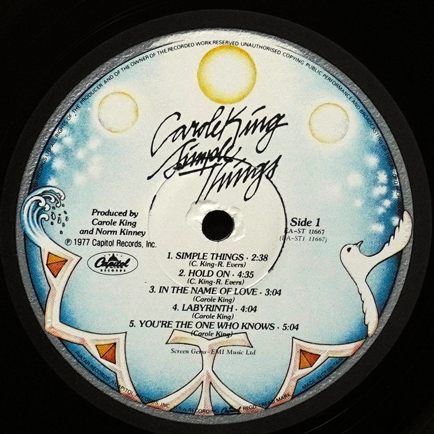 LP Carole King — Simple Things фото 2