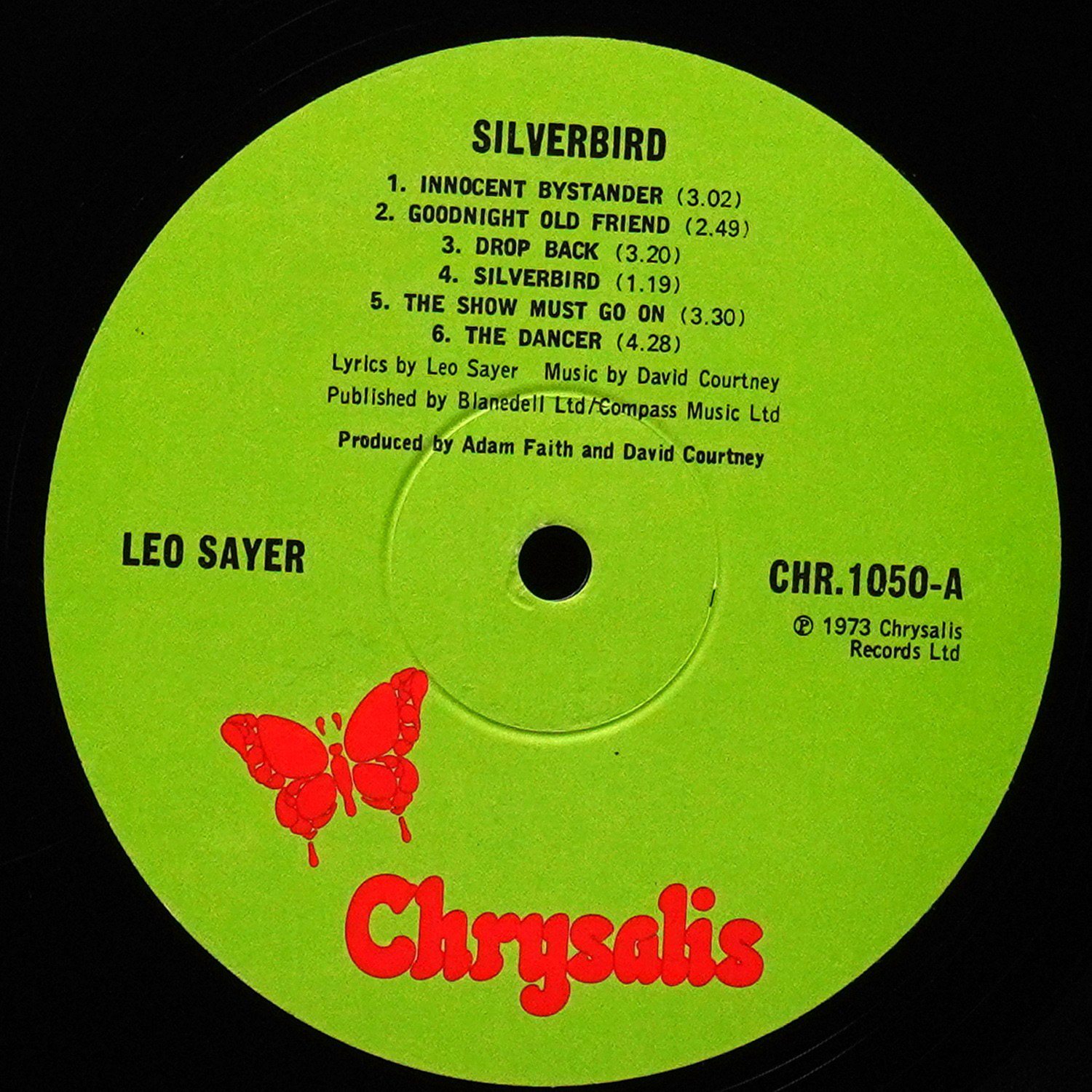 LP Leo Sayer — Silverbird фото 2