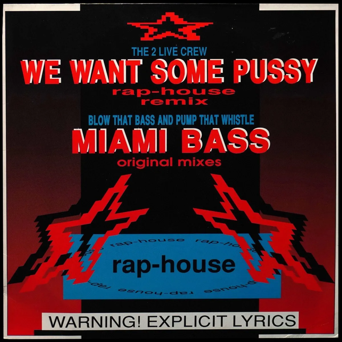 LP Westbam — We Want Some Pussy (Rap-House Remix) / Miami Bass (Original Mixes) (макси сингл) фото