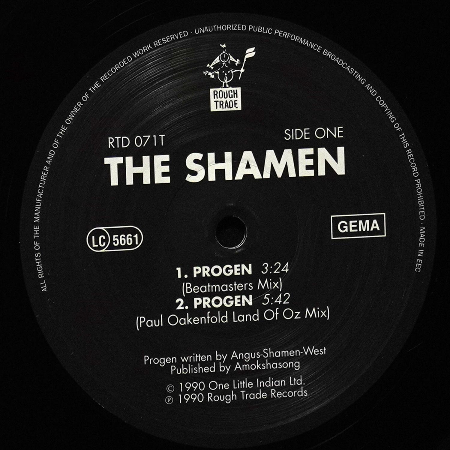 LP Shamen — Pro>gen (макси сингл) фото 2
