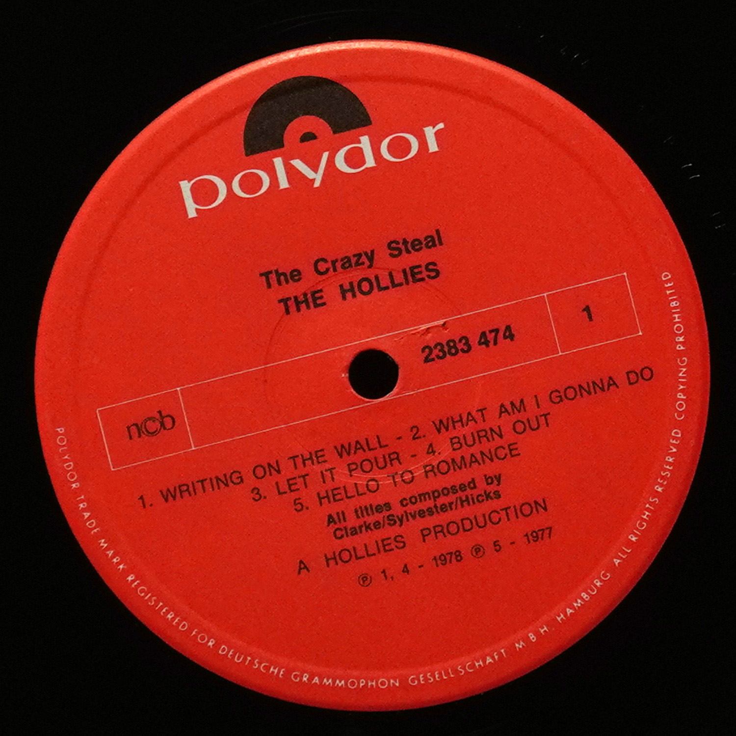 LP Hollies — A Crazy Steal фото 2