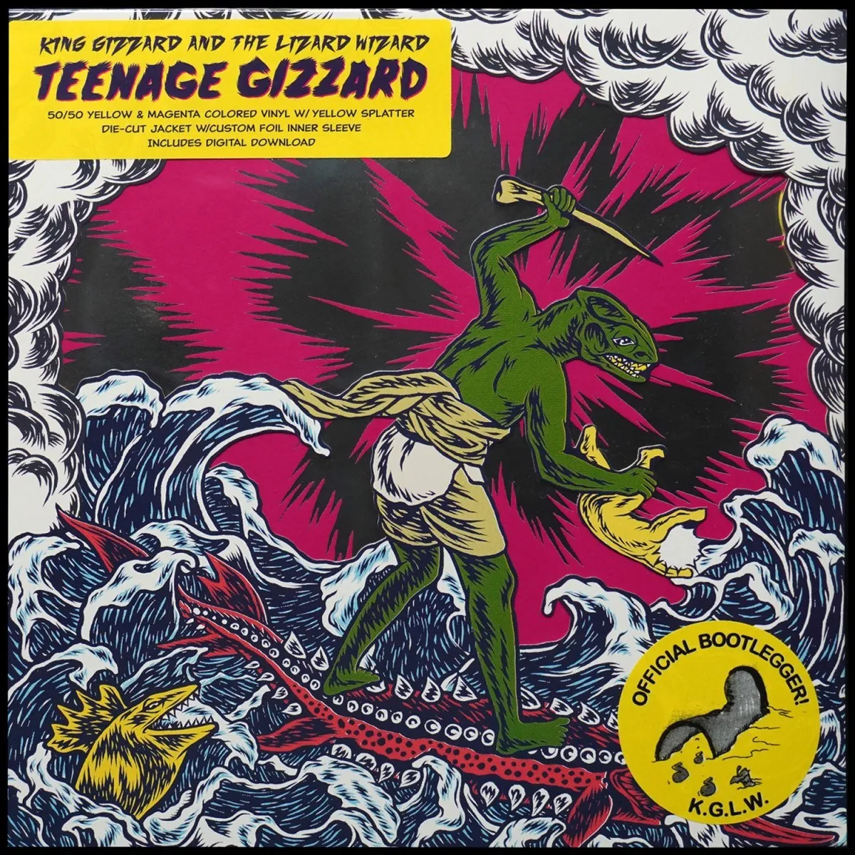 LP King Gizzard And The Lizard Wizard — Teenage Gizzard (цветной винил) фото