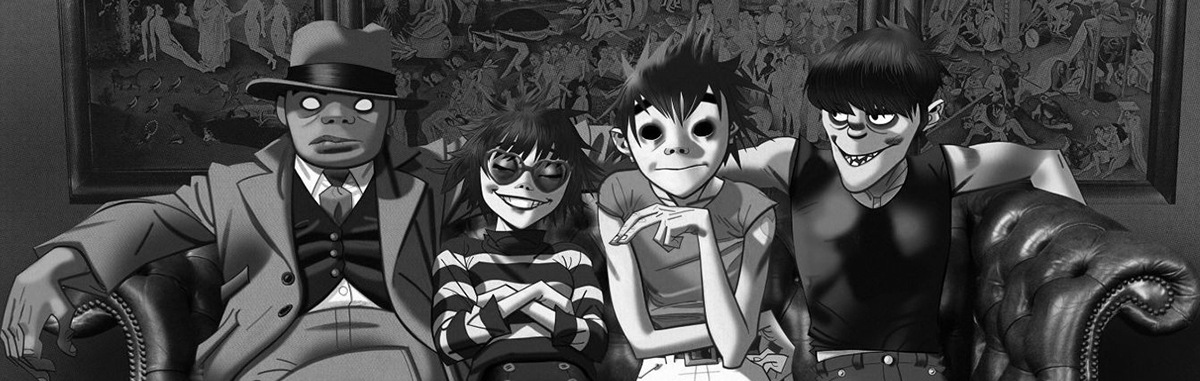 Gorillaz. Черный монолит и обезьяны