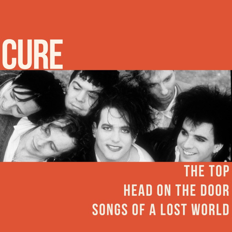 Три таких разных альбома The Cure