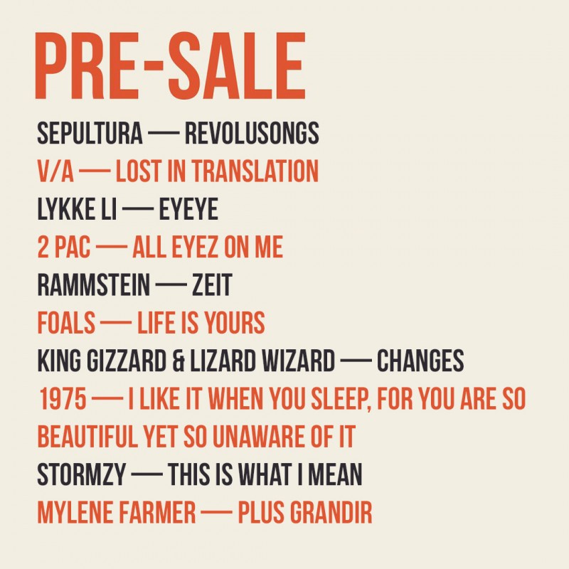 PRE-SALE: Sepultura, 1975, Stormzy