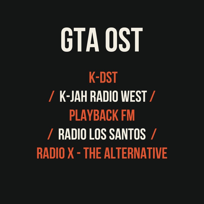 Саундтреки к GTA