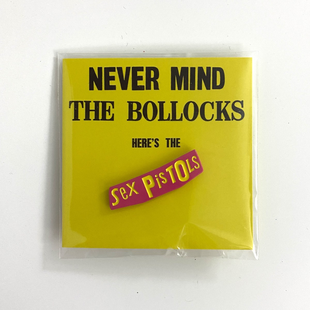 Значок Never Mind The Bollocks Here's The Sex Pistols / Sex Pistols