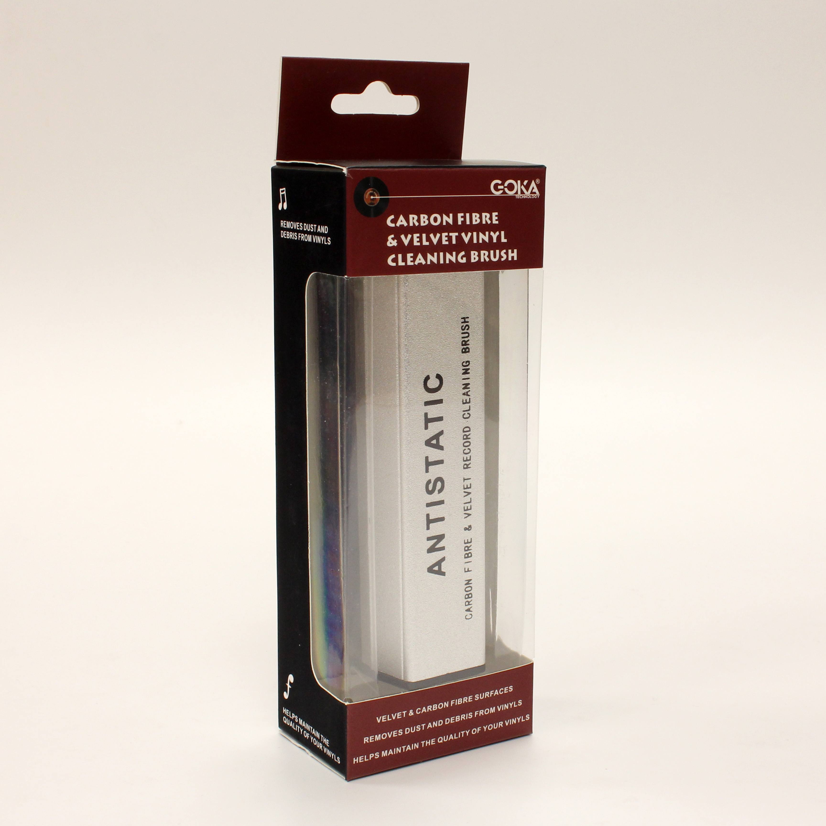 *Щётка двойная Goka вельвет и карбон фото 4