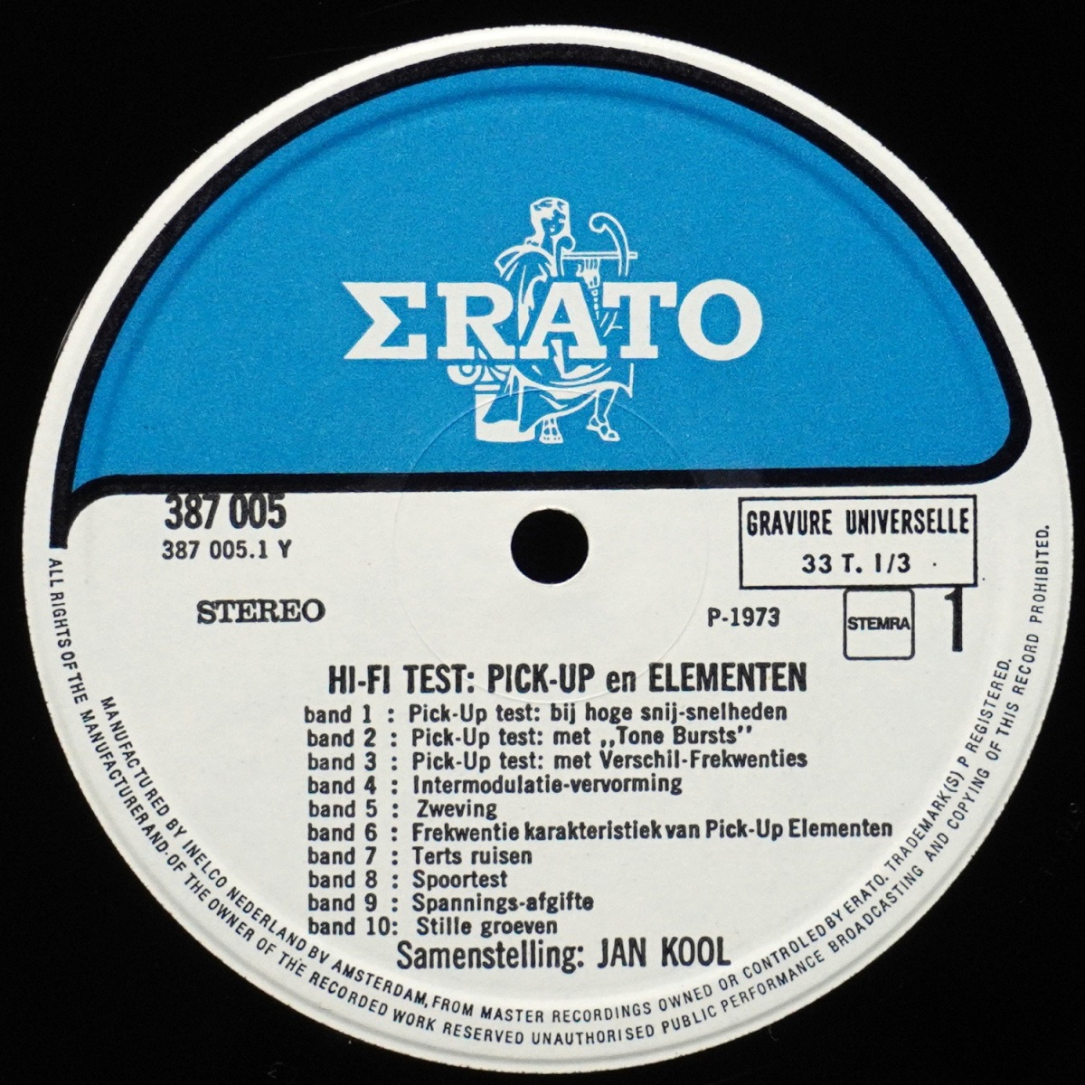 Тестовая Пластинка Hi-Fi Rai Test (2LP) фото 3