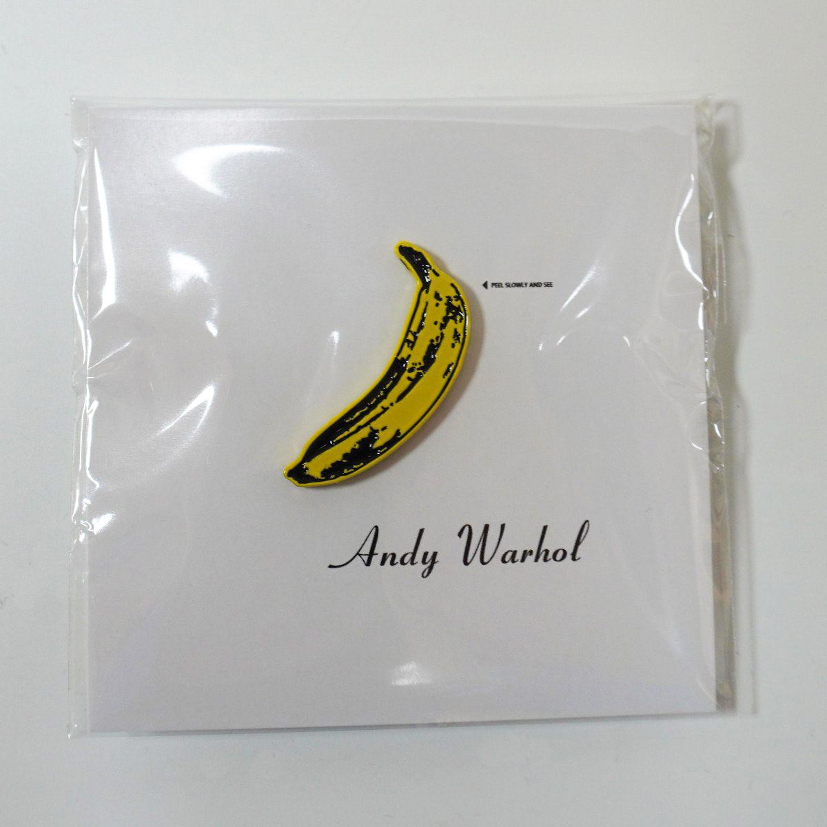 Значок Andy Warhol / Velvet Underground & Nico