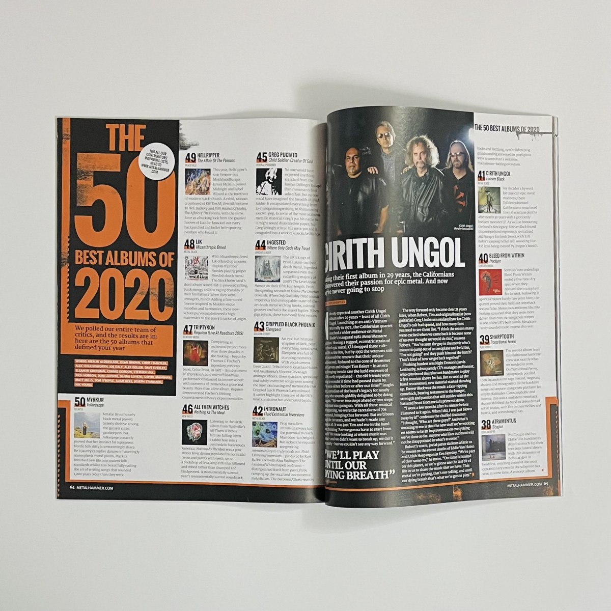 Журнал Metal Hammer Jan 21 фото 2