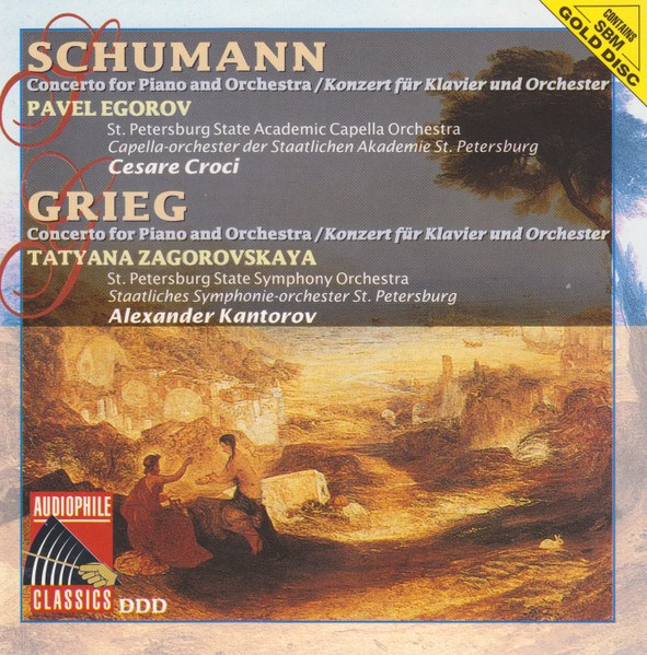 CD Pavel Egorov — Schumann/Grieg: Piano Concertos фото