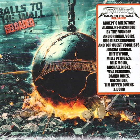 CD Udo Dirkschneider — Balls To The Wall Reloaded фото