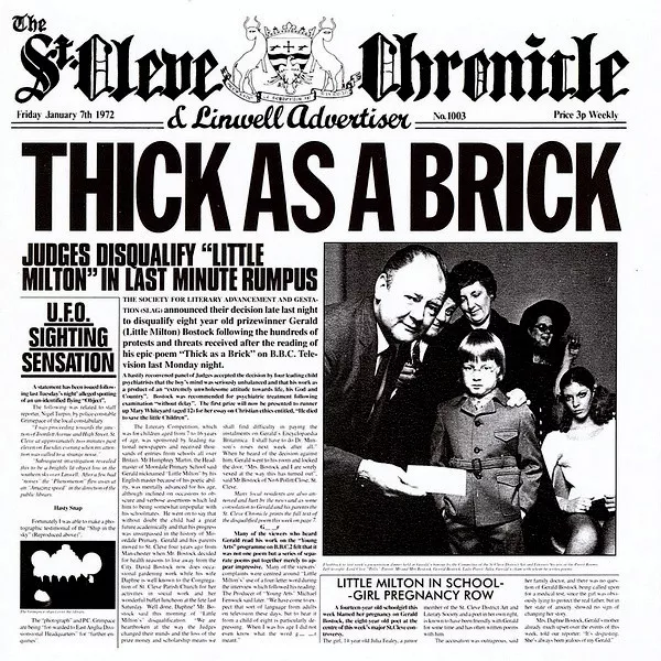 Jethro Tull - Thick As A Brick