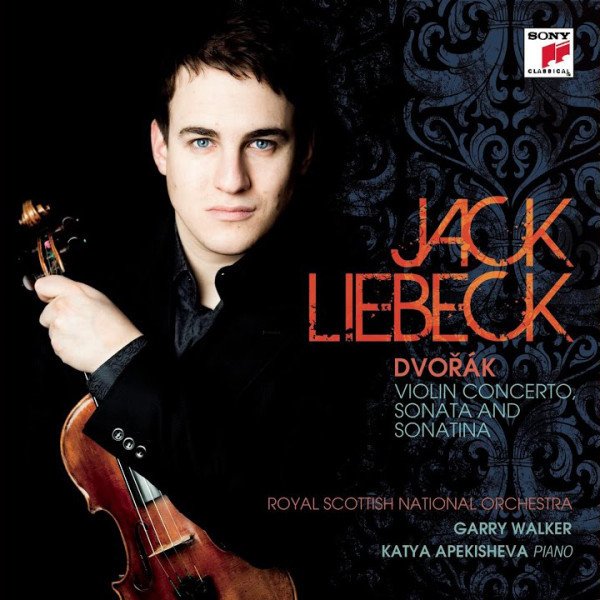 CD Jack Liebeck — Dvorak: Violin Concerto, Sonata And Sonatina фото