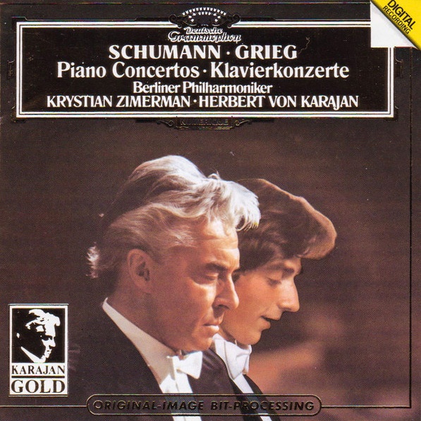 CD Herbert Von Karajan — Schumann, Grieg: Piano Concertos = Klavierkonzerte фото