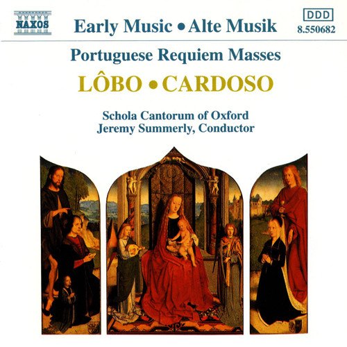 CD Jeremy Summerly — Lobo Cardoso: Portuguese Requiem Masses фото