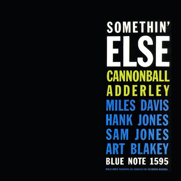 CD Cannonball Adderley — Somethin' Else фото