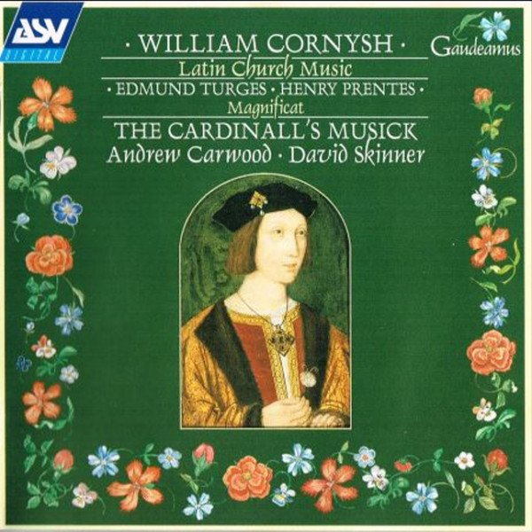 CD Andrew Carwood — Cornysh: Latin Church Music фото