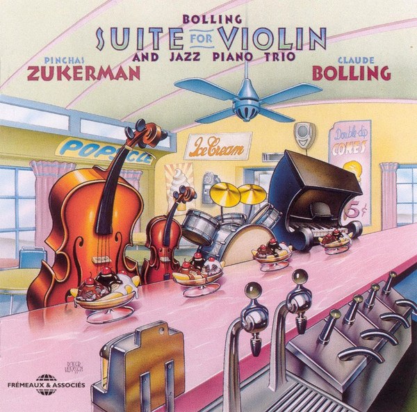 CD Claude Bolling — Suite For Violin And Jazz Piano Trio фото