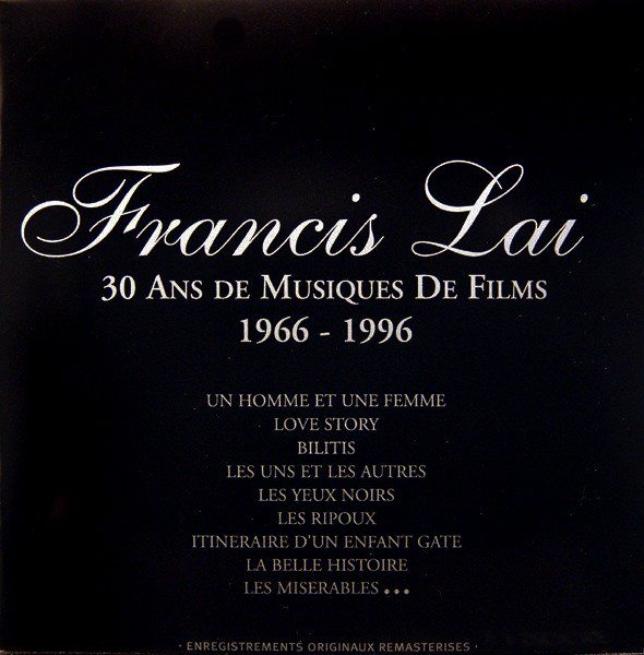 CD Francis Lai — 30 Years Of Film Music 1966-1996 фото
