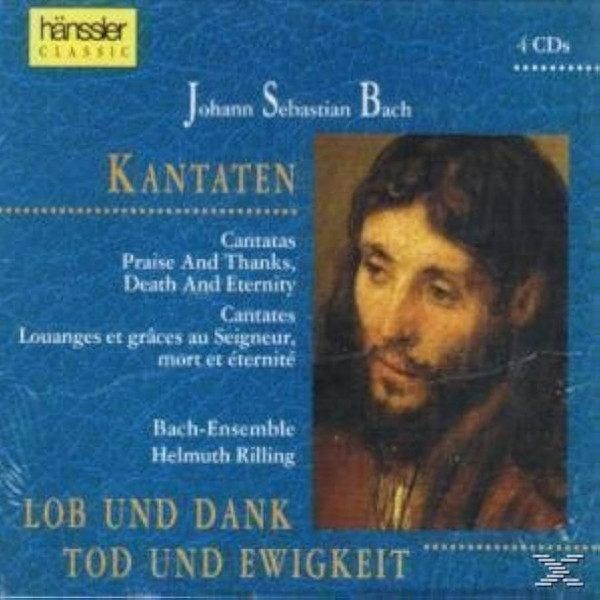 CD Helmuth Rilling — Bach: Cantatas - Praise And Thanks, Death And Eternity фото