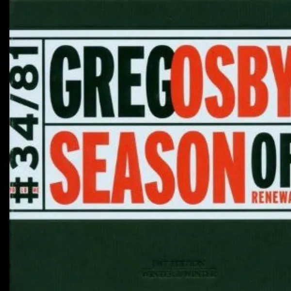 Greg Osby - Season Of Renewal