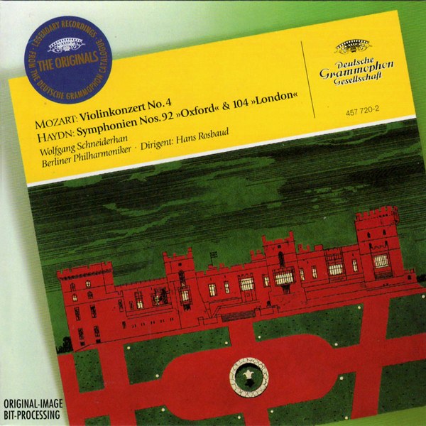 CD Hans Rosbaud — Mozart: Violinkonzert No 4 / Haydn: Symphonien 92 & 104 фото