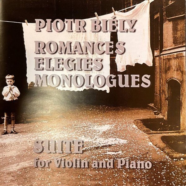 CD Piotr Biely — Romances, Elegies, Monologies фото