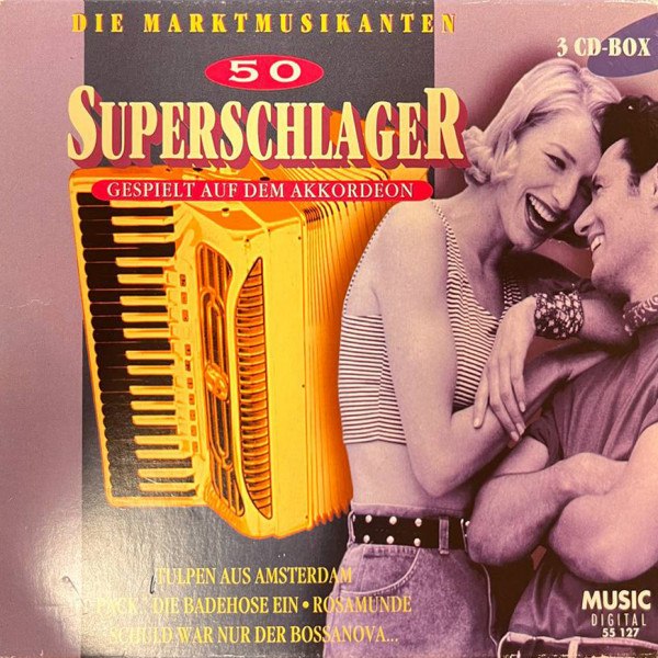 CD V/A — 50 Superschlager-Akkordeon фото