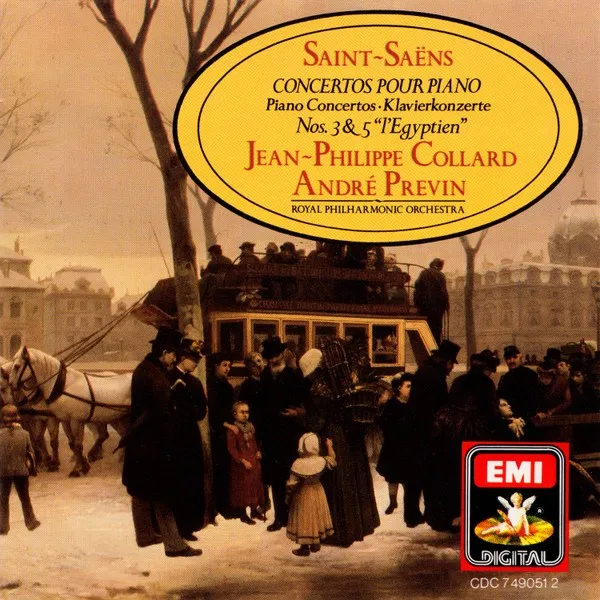 Andre Previn - Saint-Saëns: Concertos Pour Piano Nos. 3 & 5 'L'Egyptien'