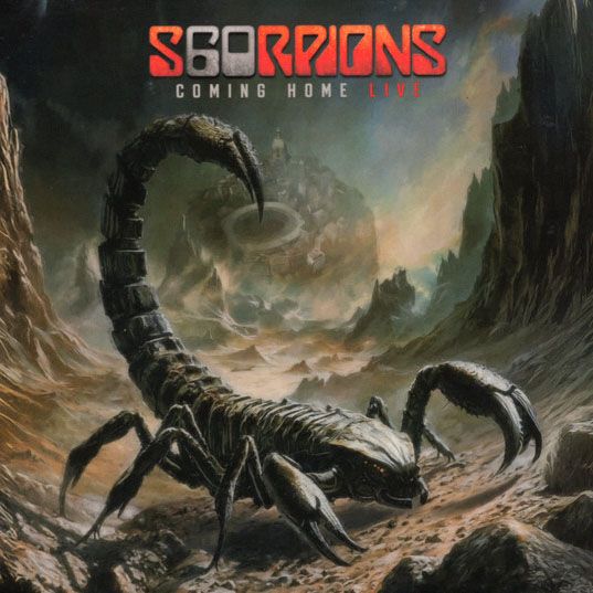 CD Scorpions — Coming Home Live фото
