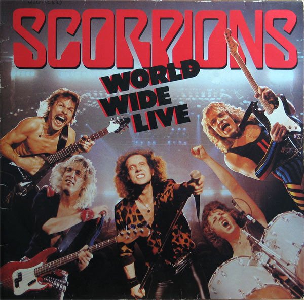 CD Scorpions — World Wide Live фото