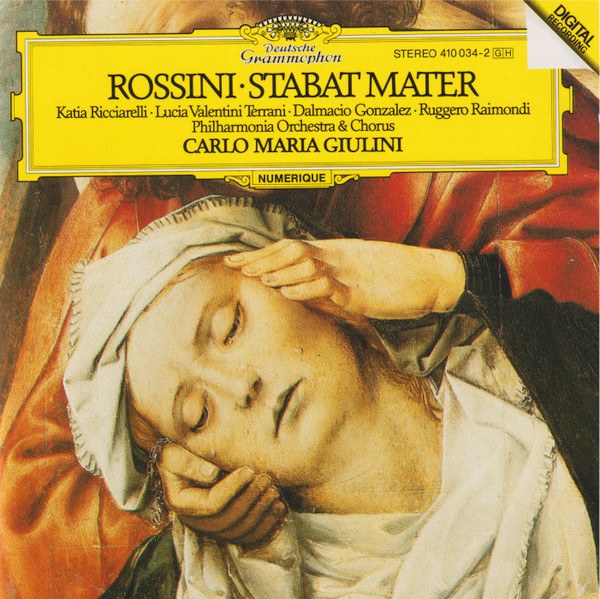 CD Carlo Maria Giulini — Rossini: Stabat Mater фото
