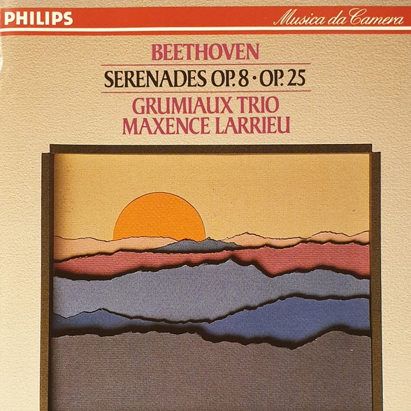 CD Grumiaux Trio — Beethoven: Serenades Op. 8 - Op. 25 фото