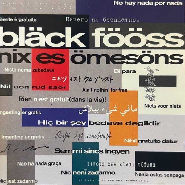 CD Black Fooss — Nix Es Omesons фото